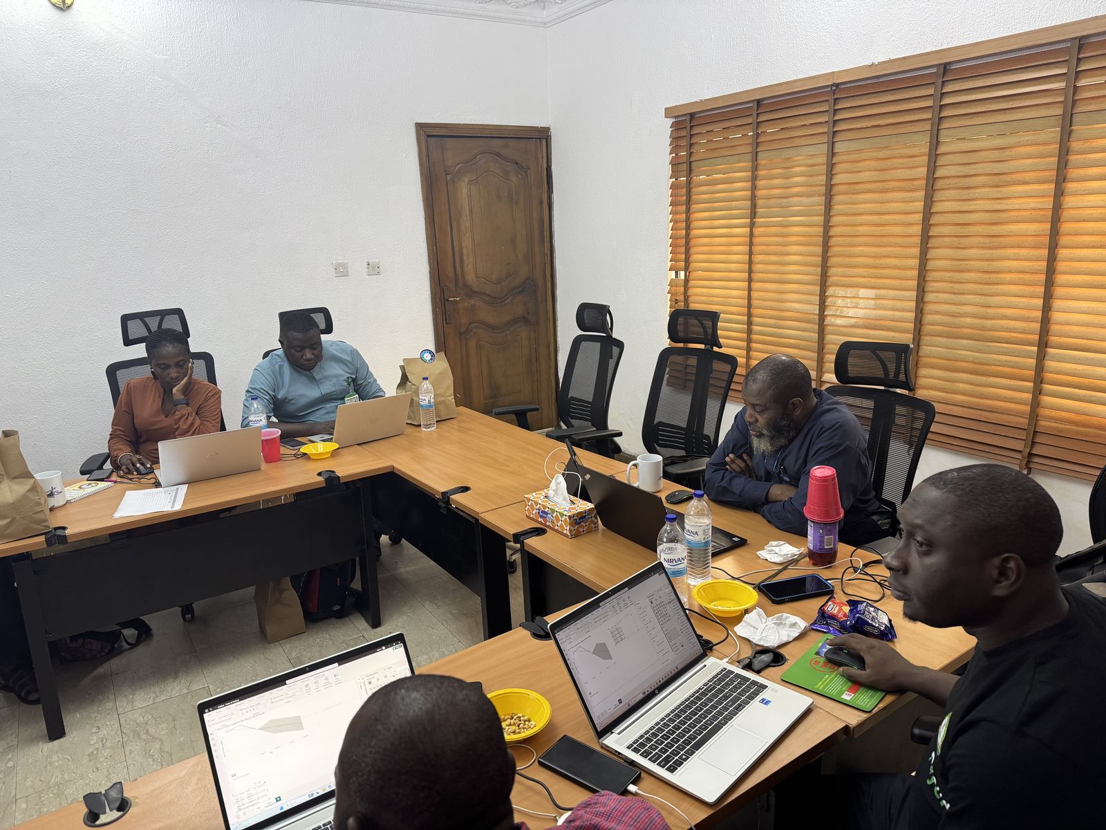 LIRS cohort working on Power BI and data exercises
